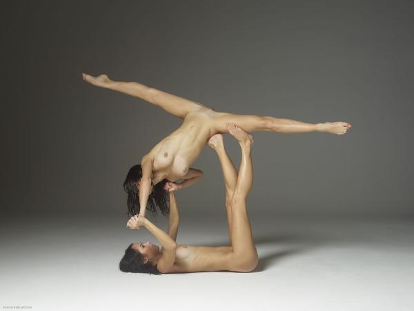 Julietta and Magdalena rhythmic gymnastics #29