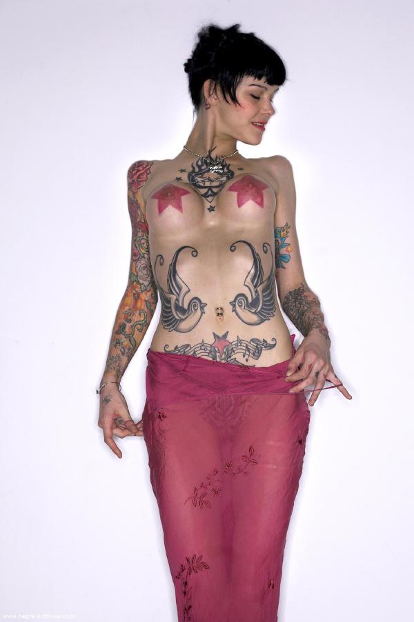 Lza violettes Kleid #16