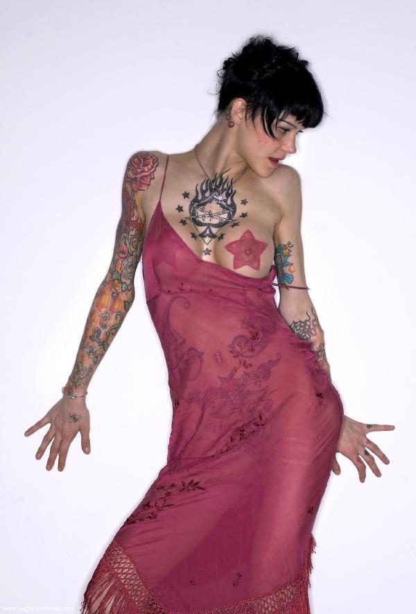 Lza violettes Kleid #8